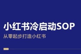 小红书0-1冷启动，账号定位与内容策划详解，助力打造爆款账号连抖音号运营