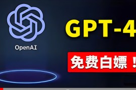 2024国外项目项目，免費使用GPT-4 的方法！ 一分錢不花，白嫖 ChatGPT专业版、DALL·E 3等