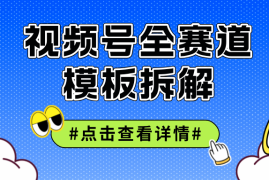 简单项目（12315期）视频号五分钟快速起号破播放08-25