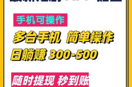 实战（11618期）最新短剧app掘金/日躺赚300到500/随时提现/秒到账便宜07月15日中创网VIP项目