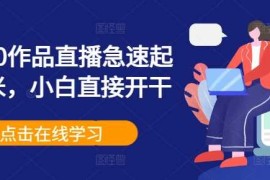 简单项目0粉丝0作品直播急速起号变米，小白直接开干10-23冒泡网