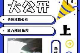 2024最新最新AI美女玩法，颜值暴力涨粉教程，涨粉秘籍大公开11-09冒泡网