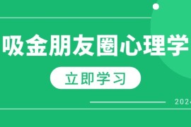 实战朋友圈吸金心理学：揭秘心理学原理，增加业绩，打造个人IP与行业权威10-10福缘网