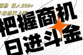 每日（11902期）帮助涨粉，日入500+，覆盖抖音快手公众号客源广，小白可以直接上手便宜08月01日中创网VIP项目