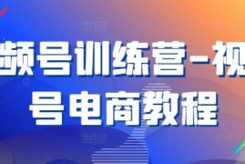 每天视频号训练营-视频号电商教程09-15冒泡网