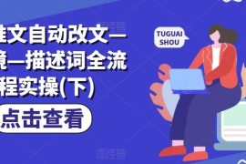 每天AI推文自动改文—分镜—描述词全流程实操(下)08-26冒泡网