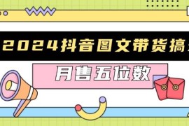 创业项目（13299期）2024抖音图文带货搞米：快速起号与破播放方法，助力销量飙升，月售五位数11-12中创网