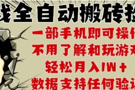 25年CSGO游戏搬砖项目，全自动运行，不需要玩游戏，手机操作日入3张【揭秘】