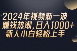 2024热门给力项目项目，2024年QQ聊天视频新一波赚钱热潮，日入1000+ 新人小白轻松上手