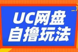 赚钱项目UC网盘自撸拉新玩法，利用云机无脑撸收益，2个小时到手3张【揭秘】11-10冒泡网