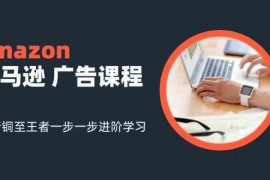 赚钱项目amazon亚马逊广告课程：从青铜至王者一步一步进阶学习（16节）便宜07月29日福缘网VIP项目