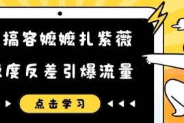 赚钱项目恶搞容嬷嬷扎紫薇短视频，极度反差引爆流量08-20冒泡网