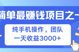 实战（13308期）简单有手机就能做的项目，收益可观11-12中创网