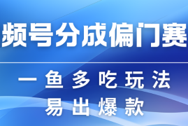 每天视频号创作者分成计划偏门类目，容易爆流，实拍内容简单易做11-14福缘网