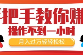 热门项目（11634期）手把手教你赚钱，新手每天操作不到一小时，月入过万轻轻松松，最火爆的&#8230;便宜07月16日中创网VIP项目