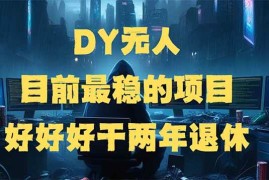 手机项目（14263期）DY无人，目前最稳的项目，矩阵放大边旅游边赚钱，好好好干两年退休02-22中创网