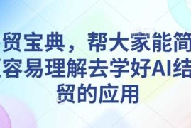 2024最新AI外贸宝典，帮大家能简单快速更容易理解去学好AI结合外贸的应用01-06冒泡网