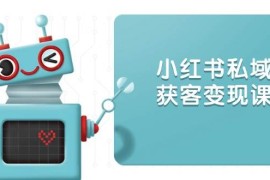 2024最新小红书私域获客变现：账号设置/内容创作/规则解读/投放策略/获客技巧等01-14福缘网