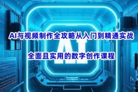 每日AI与视频制作全攻略从入门到精通实战，全面且实用的数字创作课程03-04冒泡网