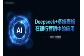 2025最新Deepseek+多维表格在银行营销场景中的应用02-22冒泡网