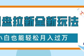 赚钱项目网盘拉新全新玩法，免费复习资料引流大学生粉二次变现，小白也能轻松月入过W【揭秘】12-15冒泡网