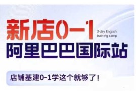 赚钱项目阿里巴巴国际站新店0-1，店铺基建0-1学这个就够了12-11冒泡网