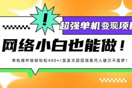 热门项目（14036期）小红书代发作品超强变现日入400+轻轻松松01-23中创网