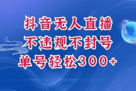 最新项目抖音无人挂JI项目，单号纯利300+稳稳的，深层揭秘最新玩法，不违规也不封号【揭秘】12-31冒泡网