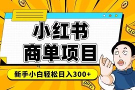 每天小红书千粉商单，稳定快速变现项目，实现月入6-8k并不是很难02-09冒泡网