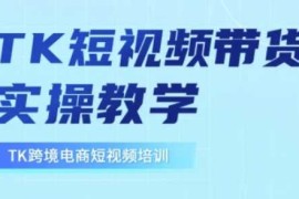 创业项目东南亚TikTok短视频带货，TK短视频带货实操教学03-15冒泡网