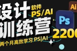 实战PS_AI设计训练营，两个月高效学习PS_AI，学好设计02-07冒泡网