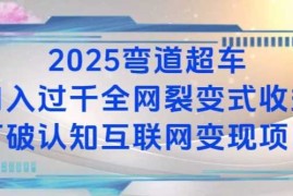 创业项目2025弯道超车日入过K全网裂变式收益打破认知互联网变现项目【揭秘】12-24冒泡网