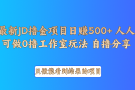 实战最新项目0撸项目京东掘金单日500＋项目拆解12-30福缘网