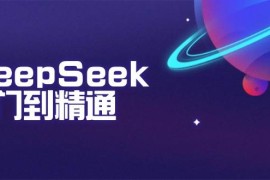 创业项目（14164期）DeepSeek入门到精通：掌握文本生成、知识推理与编程辅助，提升AI应用能力02-13中创网