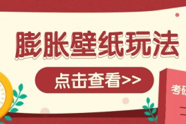 赚钱项目火爆壁纸项目，热门膨胀壁纸玩法，简单操作每日200+的收益01-02福缘网