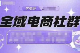 赚钱项目全域电商社群，抖店爆单计划运营实操，21天打爆一家抖音小店12-21冒泡网